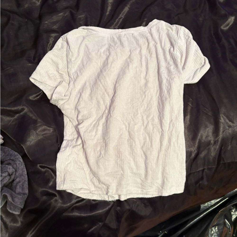 Women's White Casual Top